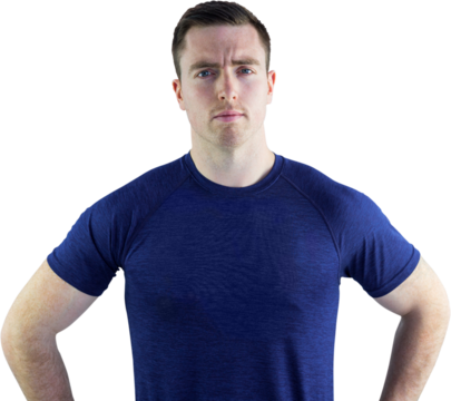 Smiling trainer looking at the camera - Powered by Adobe