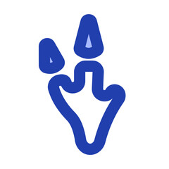 velociraptor footprint