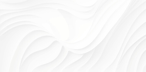 White Wave Background. Abstract Minimal Exterior Design. White wave modern abstract background design. space style. White wave soft background. 