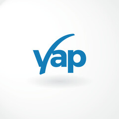 Vector Logo - Lettermark Letter YAP - Abstract Style Logo