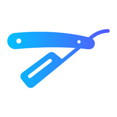 shaver gradient icon