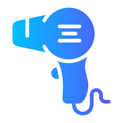hairdryer gradient icon