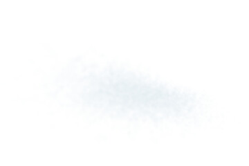 Cloud against white background