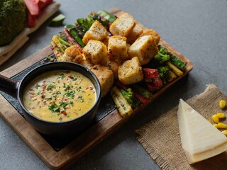 Cheese fondue Gourmet