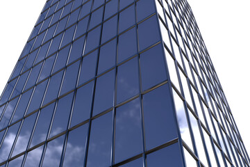 Fototapeta na wymiar Low angle view of modern building