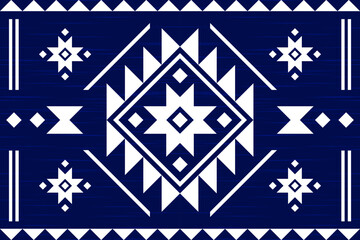 Carpet ethnic tribal pattern art. Geometric ethnic seamless pattern in tribal. Mexican style. Design for background, illustration, rug, fabric, clothing, carpet, textile, batik, embroidery.