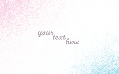 abstract soft pink watercolor background with text space