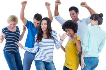 Creative business team having fun 