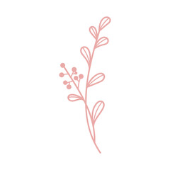 Hand Drawn Plant Outline Doodle Icon