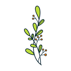 Hand Drawn Plant Doodle Icon