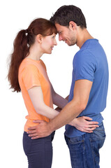 Fototapeta premium Couple looking at each other