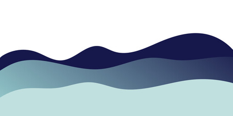 Wave Border Illustration 13