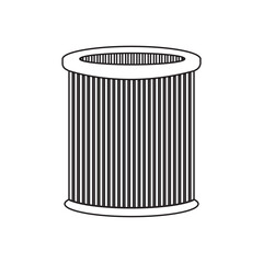 Air filter icon