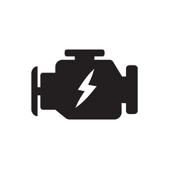 Electric motor icon