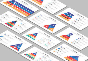 Pyramid Diagram Infographic Presentation Template
