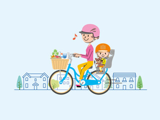 ママチャリ　ヘルメット着用　義務化