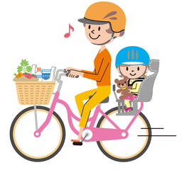 ヘルメット着用　ママチャリ　義務化