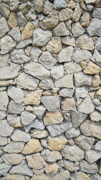 Stone background, texture of stone grey brick wall stock photo, Stone Wall Texture