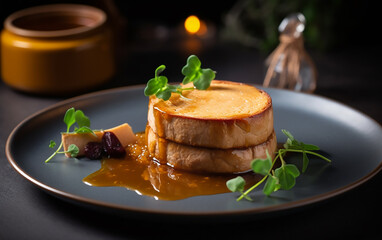  Foie gras. Generative AI