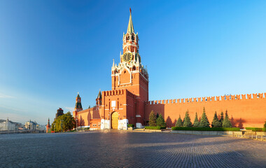 Fototapeta na wymiar Kremlin, red square in Moscow, Russia