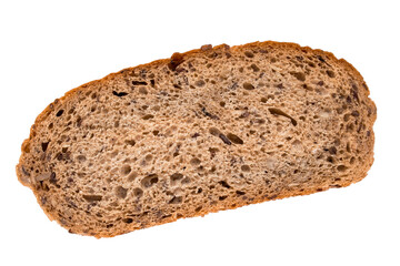 Grain bread isolated