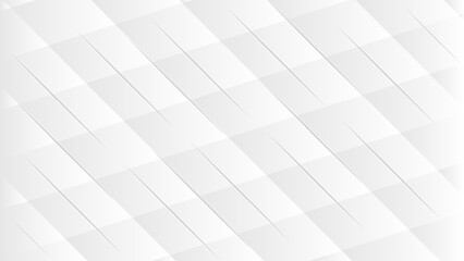 Vector white color abstract 3d background