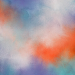 Beautiful watercolor background. Versatile artistic image for creative design projects: posters, banners, cards, magazines, covers, prints, flyers, brochures, wallpapers. 