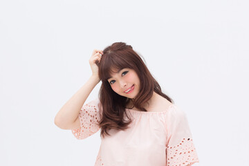 Fototapeta premium ポーズをとる女性