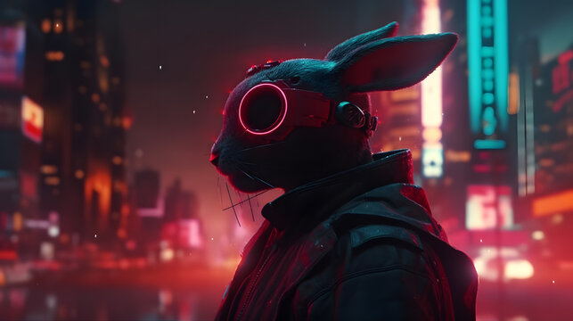 Bunny superhero