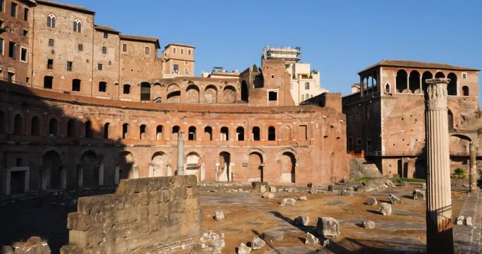 Trajan's Market (Mercati di Traiano), Rome, Italy