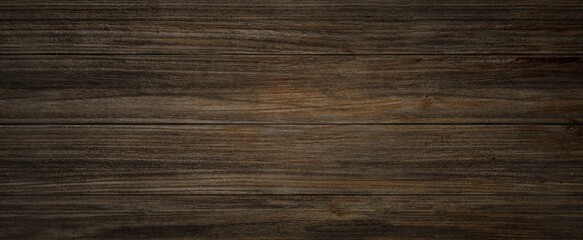 Dark wood background, old black wood texture for background © Roman's portfolio