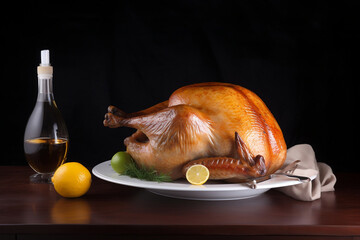 delicious thanksgiving day turkey, Generative AI