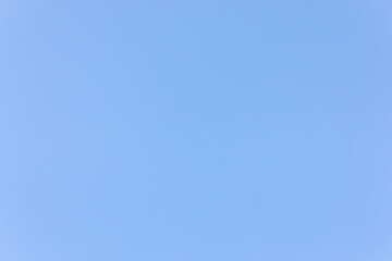 A cloudless blue sky. nature background