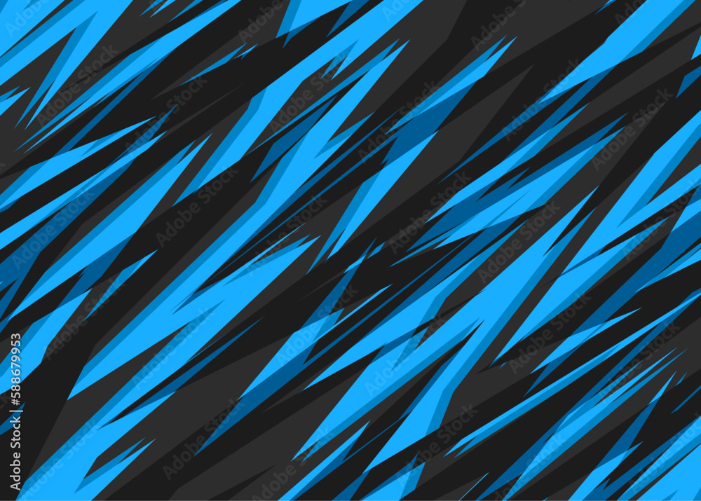 Poster abstract background with seamless sharp and slash line pattern