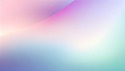 Fototapeta premium Generative AI, Serene Pastels: A Soft and Subtle Gradient of Calming Colors in an Organic Abstract Background