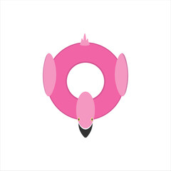 Flamingo Swimming Balloon