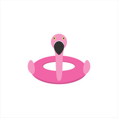 Flamingo Swimming Balloon