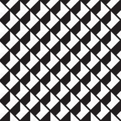 Seamless geometric box pattern background. Op art grid pattern.
