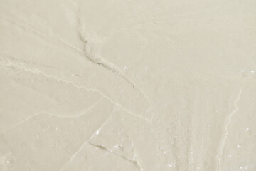 texture of the sand