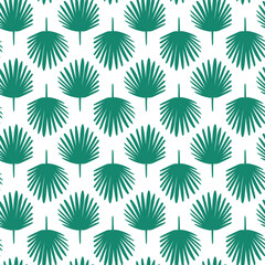 Fototapeta na wymiar Summer beach holiday seamless repeat pattern. Digital printable paper. tropical leaves pattern.