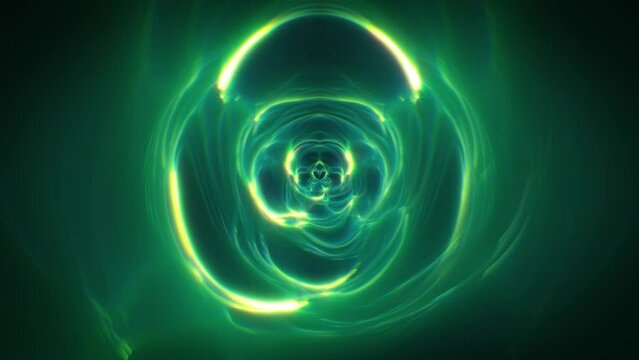 Glowing Swirl Light Effect - animation