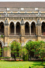Exterior of the University of Mumbai, Mumbai, Maharashstra, India, Asia