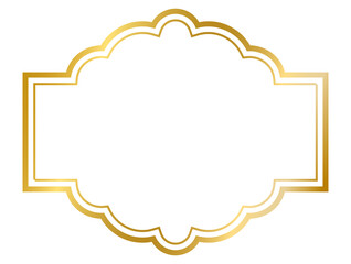 decorative frames banner label collection png transparent background transform Your designs with gold frame