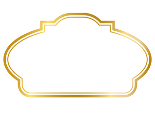 decorative frames banner label collection png transparent background transform Your designs with gold frame