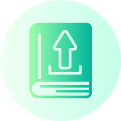 ebook gradient icon