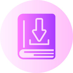 download gradient icon
