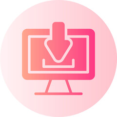 download gradient icon