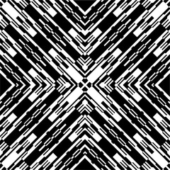 Vector monochrome pattern, Abstract texture for fabric print, card, table cloth, furniture, banner, cover, invitation, decoration, wrapping.seamless repeating pattern.Black and 
white color.