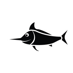 Obraz premium fish, icon, vector, design, template, illustrasi, logo, flat, style, trendy, collection