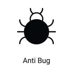 Anti Bug Icon Design. Suitable for Web Page, Mobile App, UI, UX and GUI design.